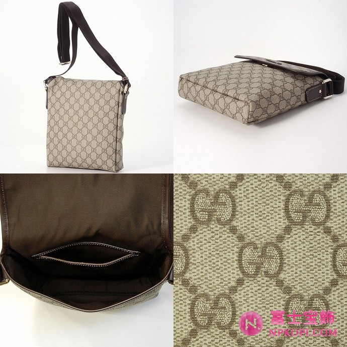 GUCCI/グッチ 2012年春夏 ジョイ GGプラスメッセンジャーバッグ 223666 FCIGG 8588 